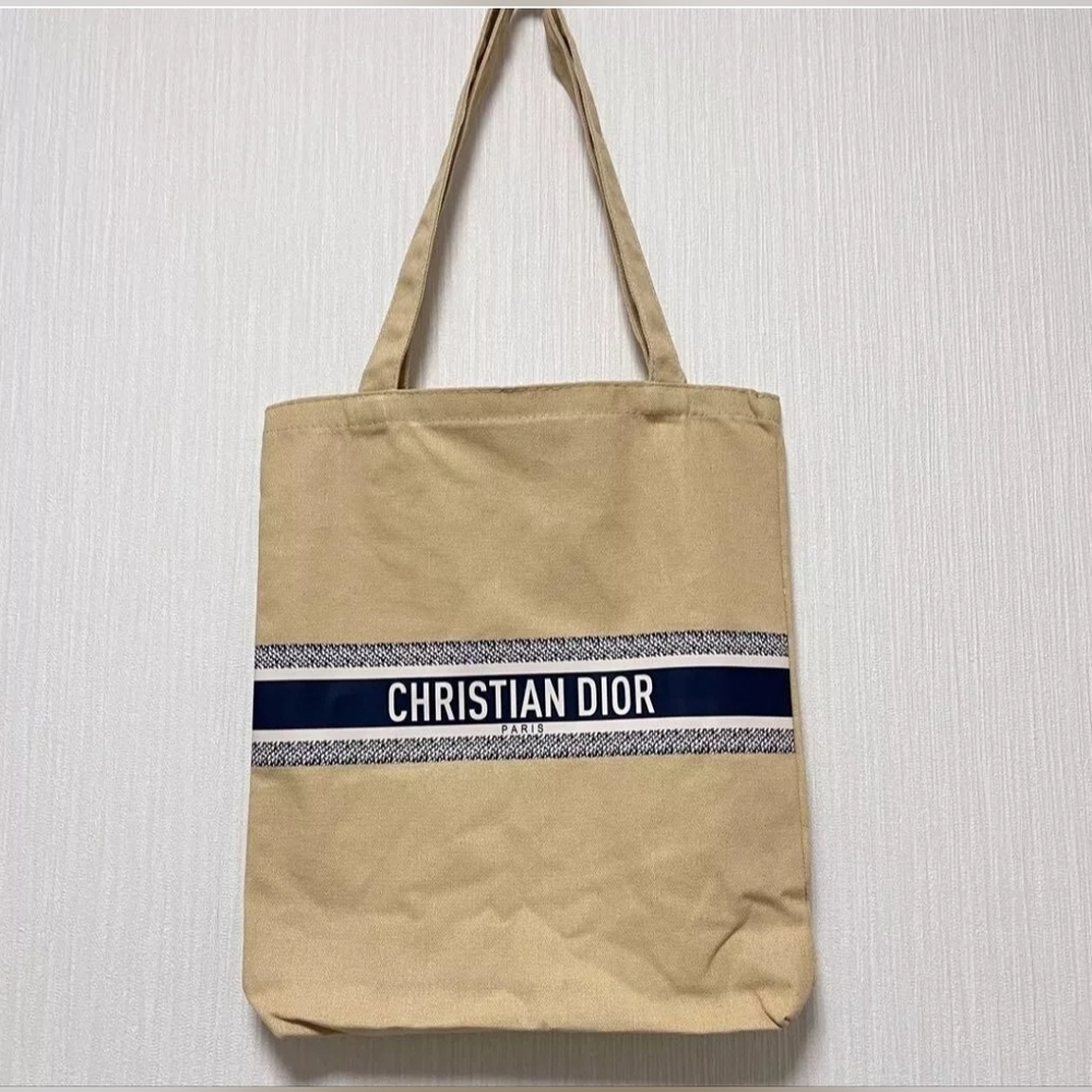 CHRISTIAN DIOR  Limited Edition original Tote Bag Japan linen cotton